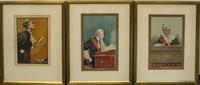Sir Leslie Matthew Ward (Spy), (British, 1851-1922), Judges (a set of six)