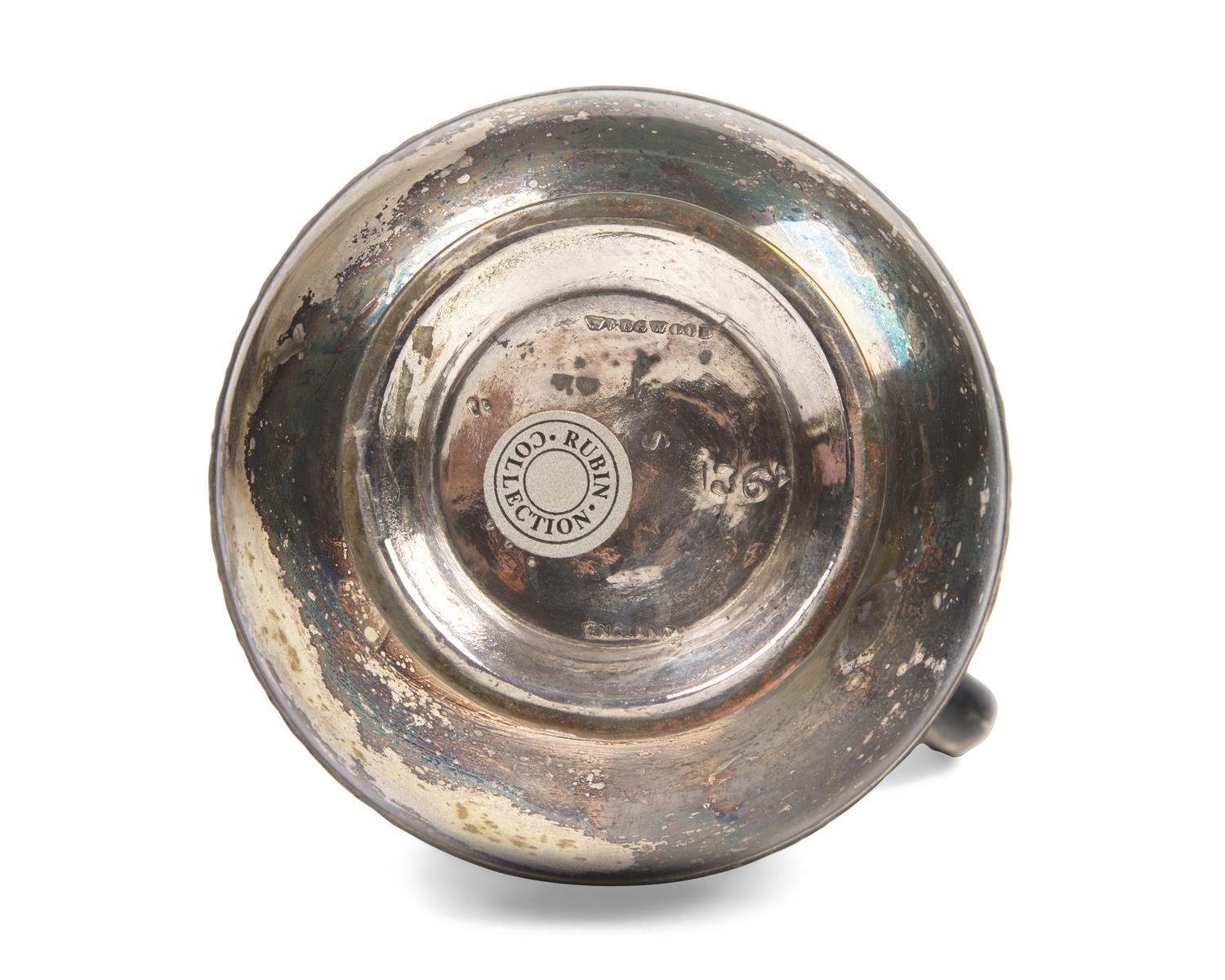 A Wedgwood Silver-on-Copper Mounted Pitcher
