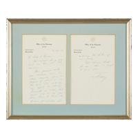 [Presidential] Carter, Jimmy. Autograph Letter, signed