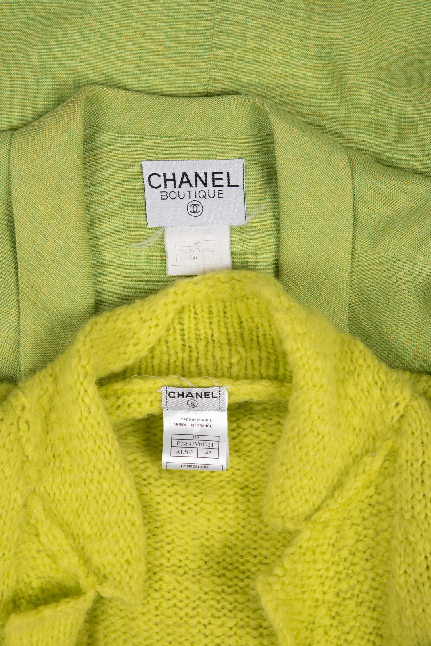 Two Chanel Items: One Jacket, One Shirt, 1998-2004