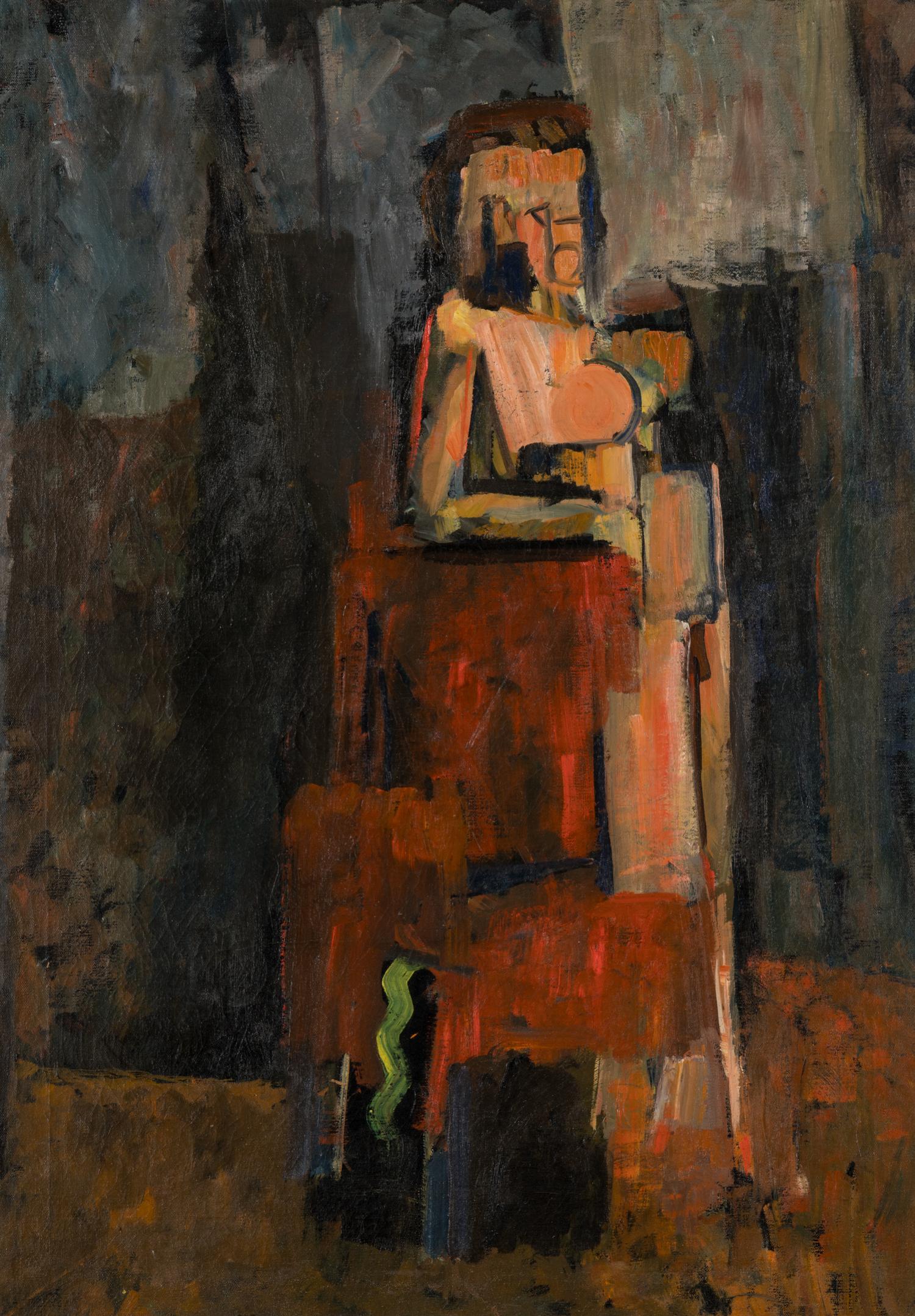 Standing Woman at the Chair, 1949-50