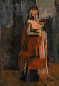 Standing Woman at the Chair, 1949-50