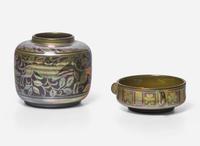 William S. Mycock and Gladys Rogers for Pilkington, Two Vessels