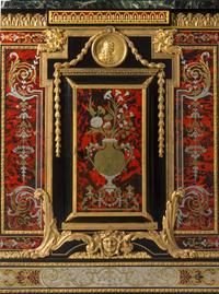 A Napoleon III Boulle and Ormolu Mounted Meuble à Hauteur d'Appui, Paul Sormani (French, 1817-1877), Height 46 x width 33 1/4 x depth 1
