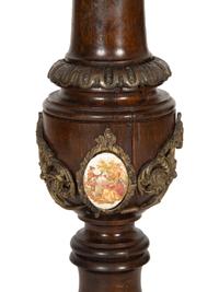 A Napoleon III Brass Mounted Table with Green Marble Inset Top and Base — 20th Century