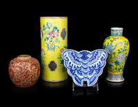 Four Chinese Porcelain Wares