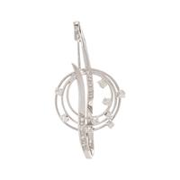 DIAMOND PENDANT/BROOCH