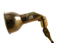 A Pair of Articulated Brass Ship's Lights