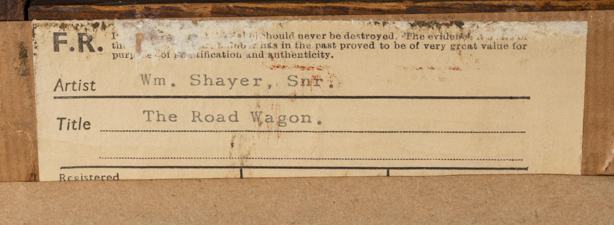 The Road Wagon , 1852