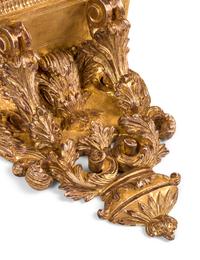 A Pair of Italian Baroque Style Giltwood Wall Brackets