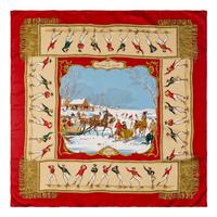 A Group of Three Hermès Scarves