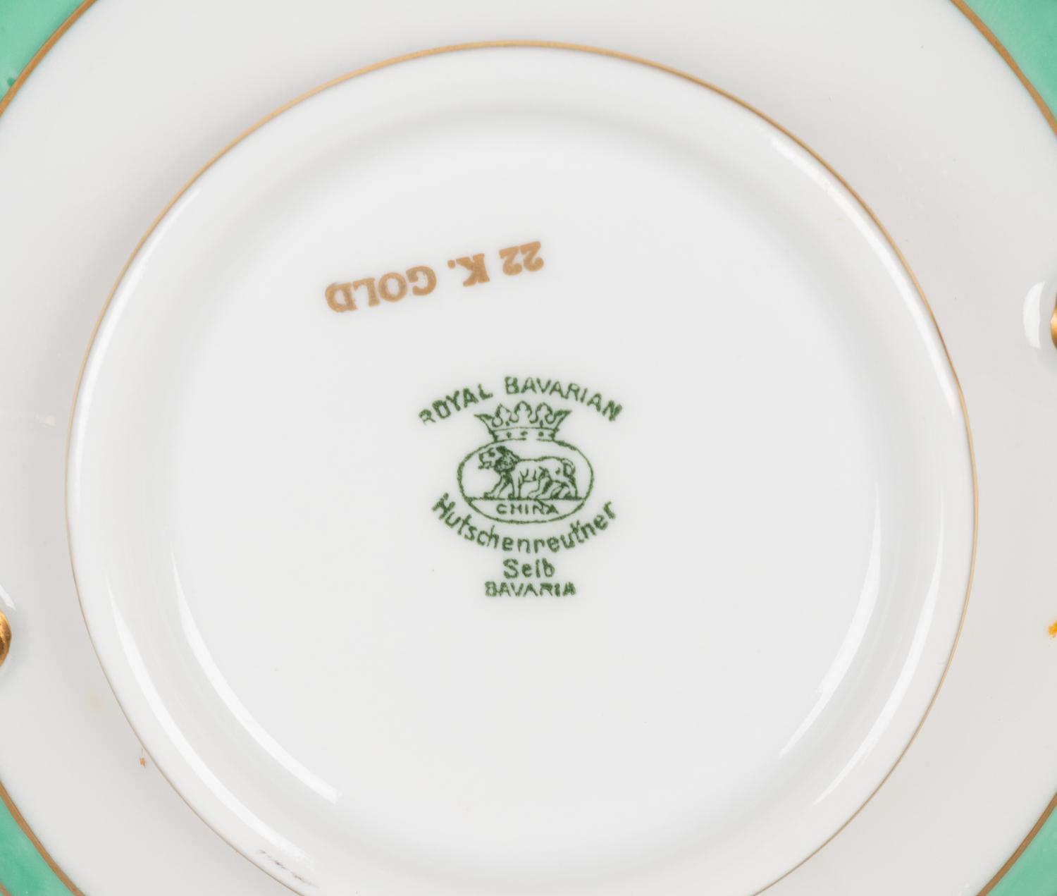 A Hutschenreuther Porcelain Dinner Service