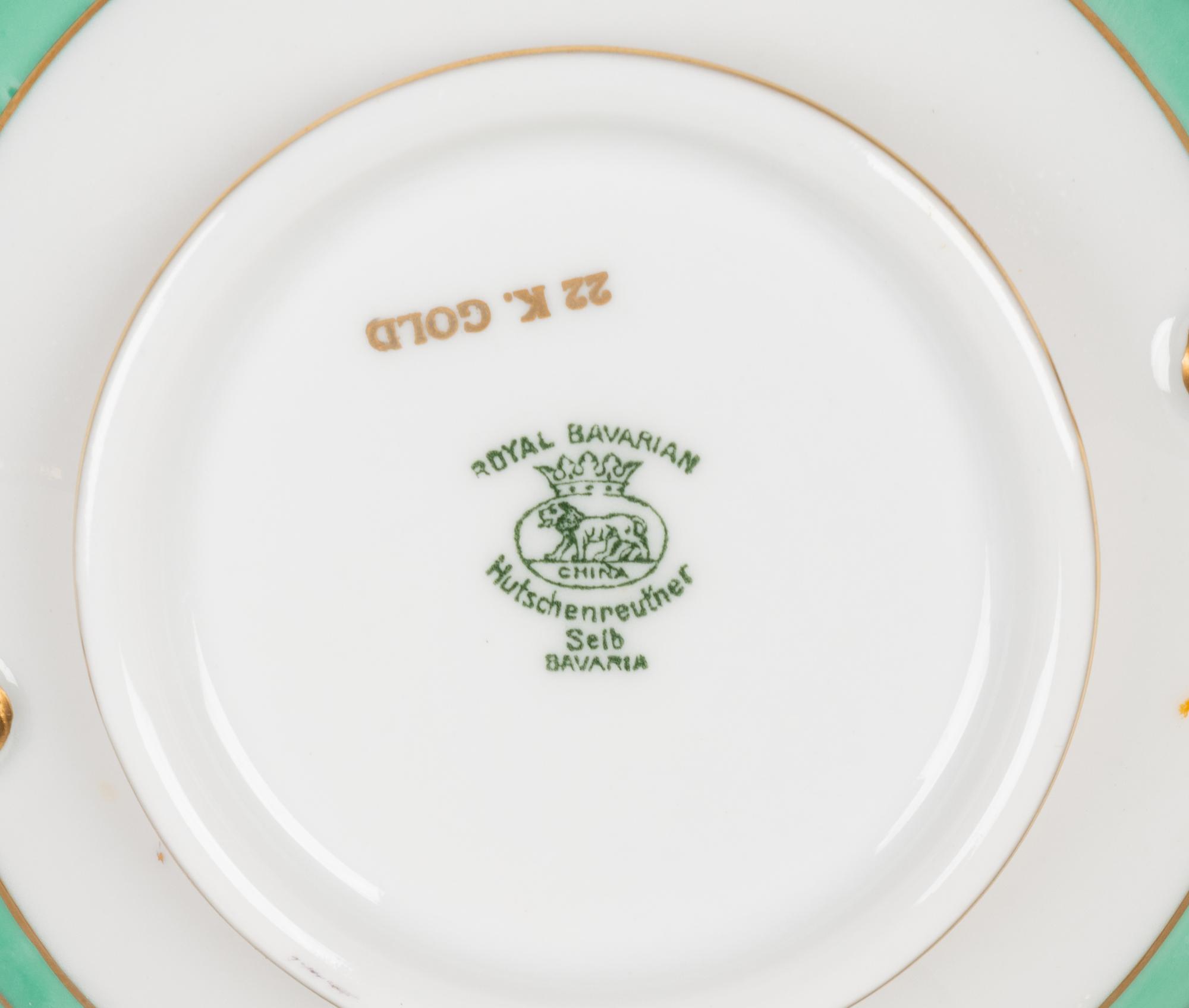 A Hutschenreuther Porcelain Dinner Service