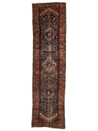 A Heriz Wool Runner