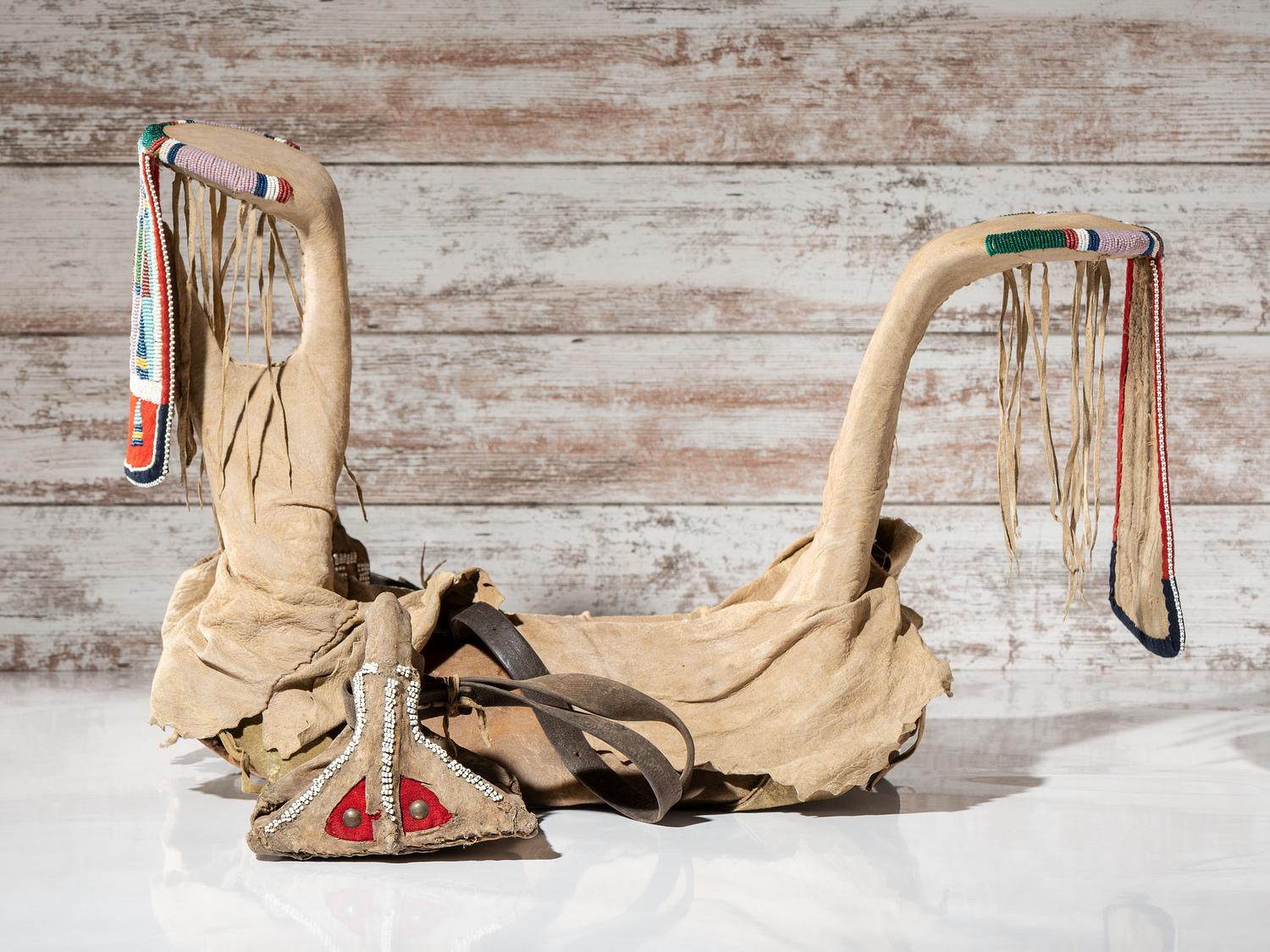 Apsáalooke [Crow] Beaded Saddle