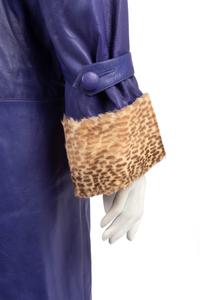 Callot Soeurs Leather and Fur Coat, Winter 1927-28