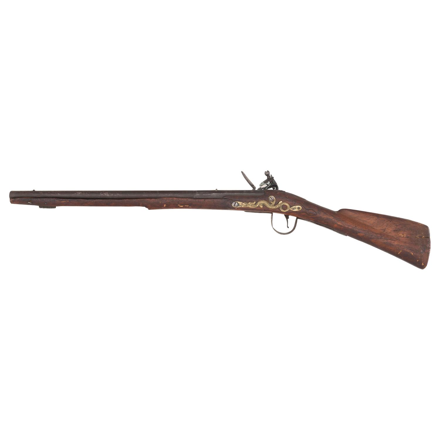 Shortened American Fur Company Marked Flintlock Northwest Trade Gun by Chance