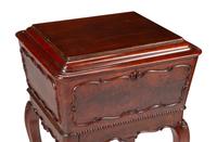 An English Mahogany Tea Poy