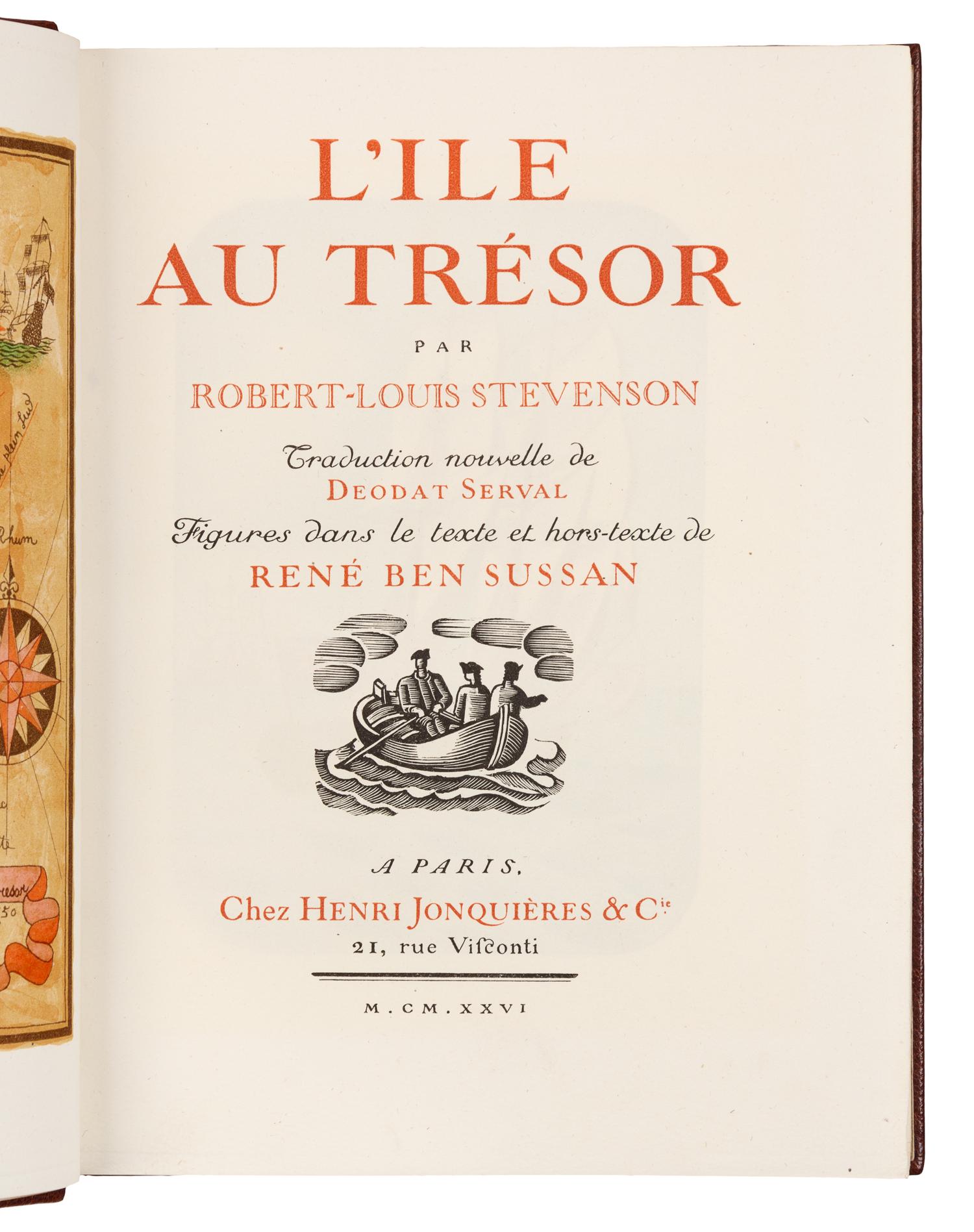 [BINDINGS]. [LÉOTARD, GENEVIÈVE - BINDER]. A group of 2 works in fine Art Deco bindings by Léotard.