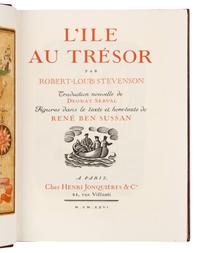 [BINDINGS]. [LÉOTARD, GENEVIÈVE - BINDER]. A group of 2 works in fine Art Deco bindings by Léotard.