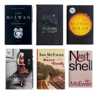 McEWAN, Ian (b. 1948). A group of 6 novels by McEwan, MOST SIGNED, comprising:
