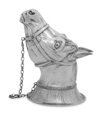 A German Silver Stirrup Cup