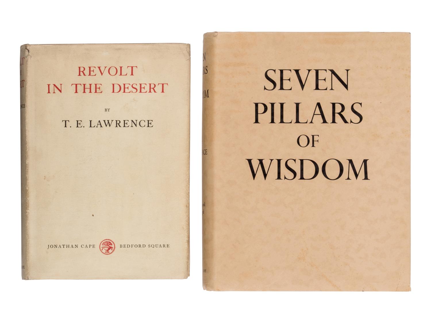 GROUPED WITH ITEM 242 [Literature] Lawrence, T.E. Revolt in the Desert