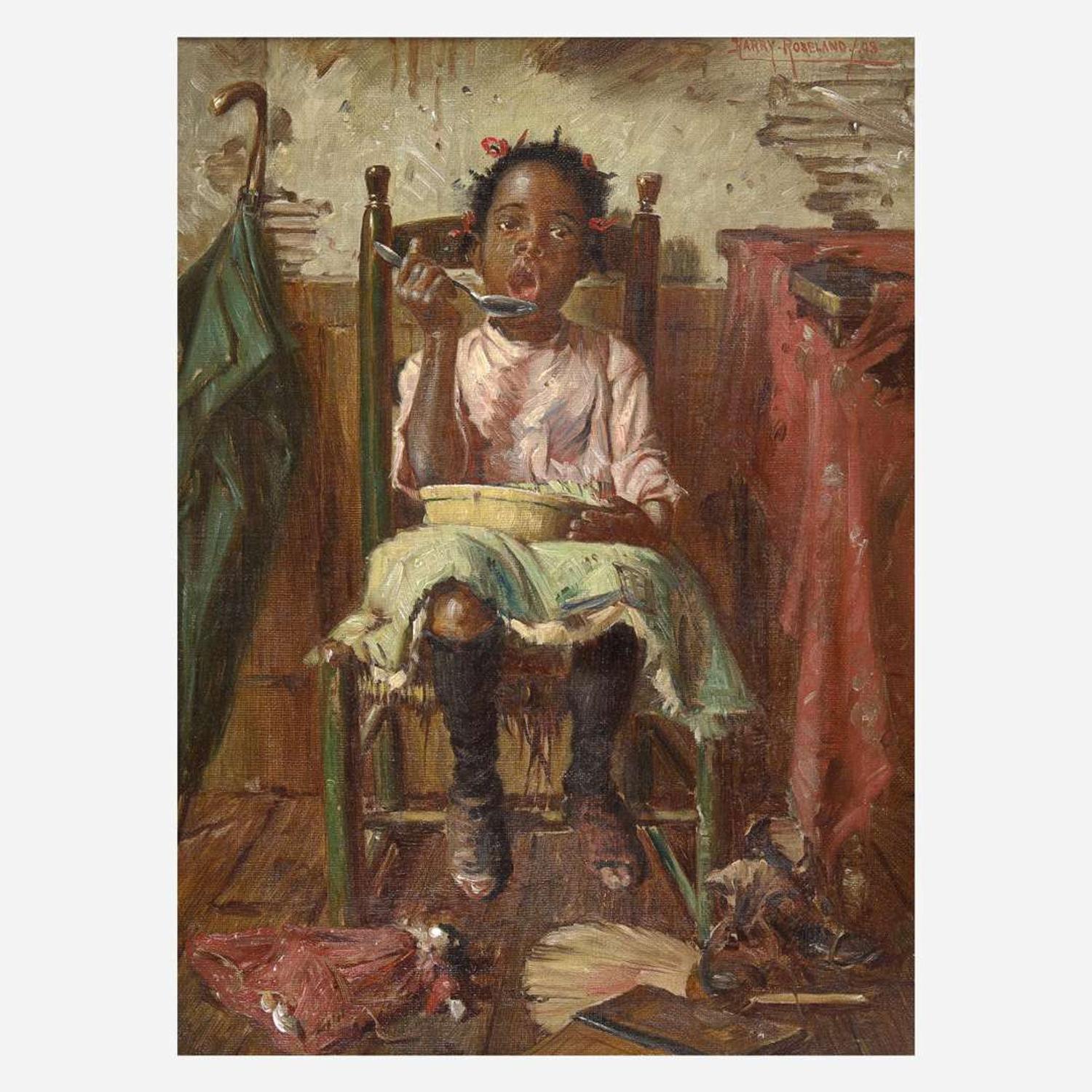 Harry Herman Roseland (American, 1866-1950) Morning Grits