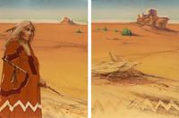 Diptych: Wukoki I , edition 68/130 and Wukoki II , edition 44/130