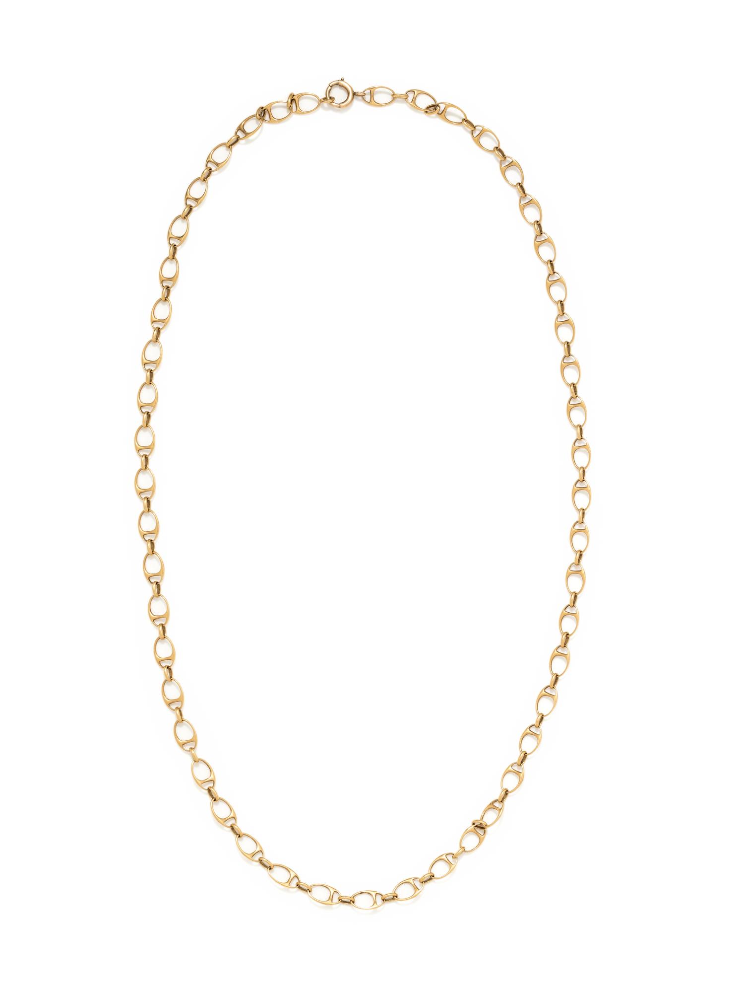 YELLOW GOLD NECKLACE