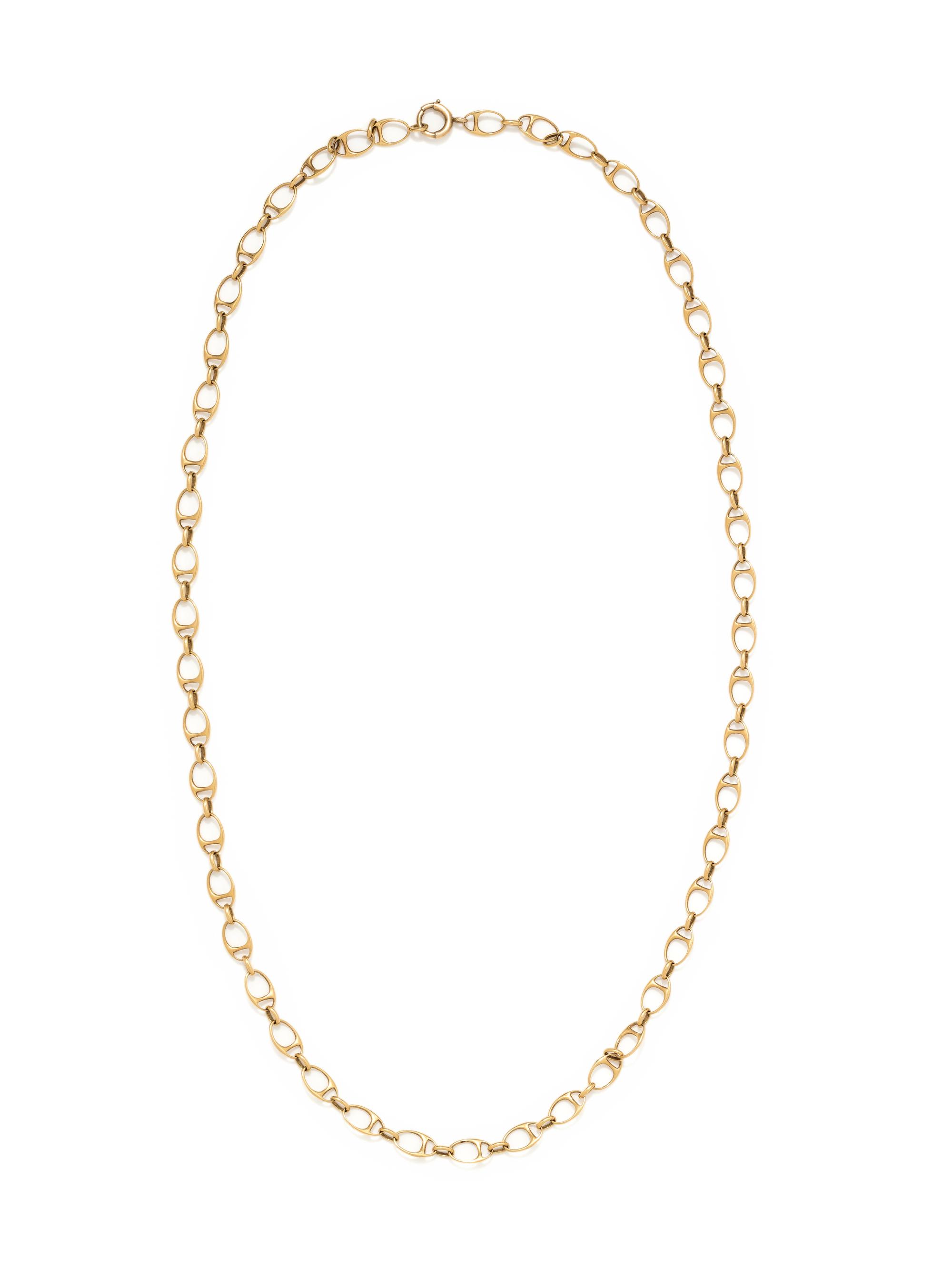 YELLOW GOLD NECKLACE