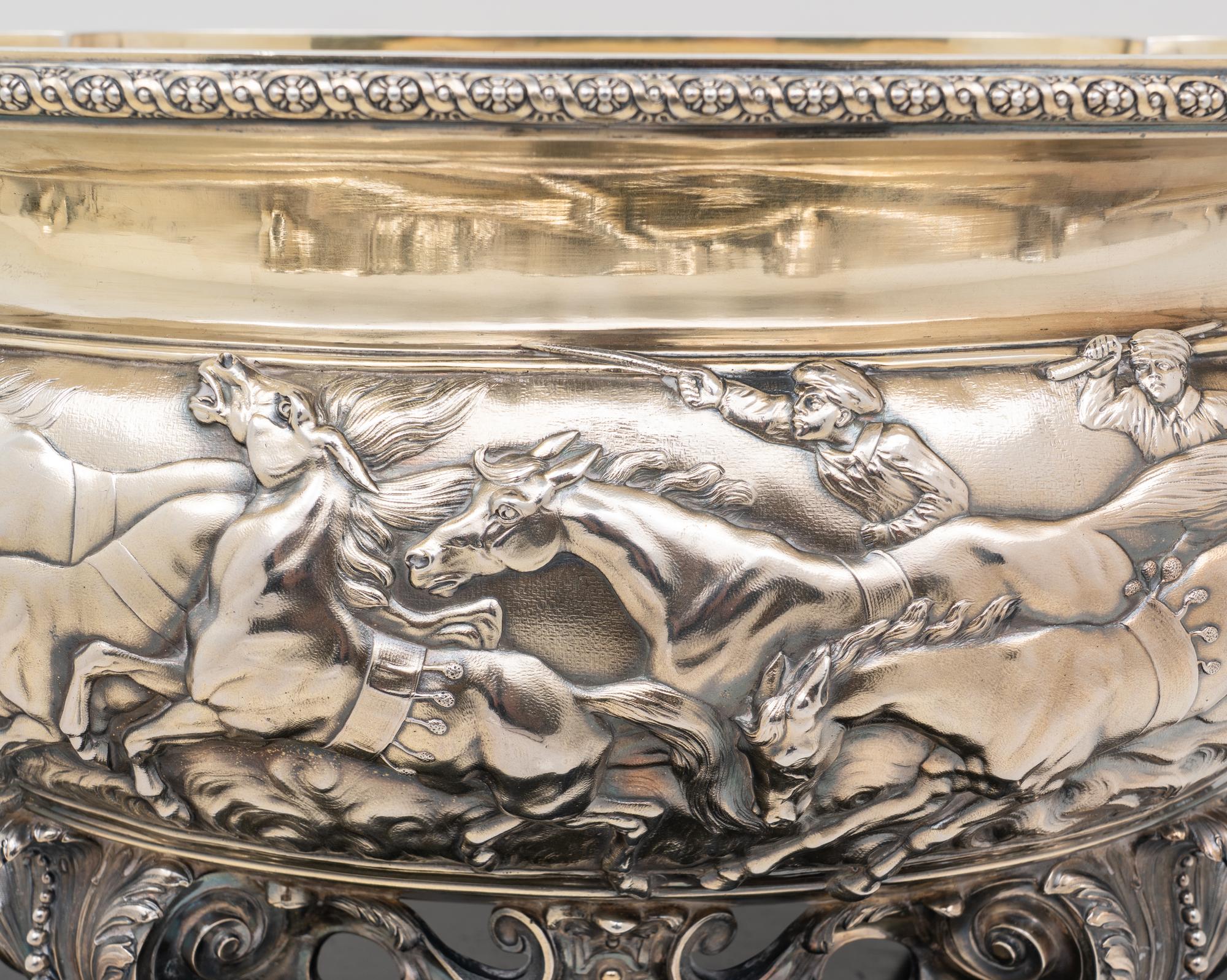 The 1900 Queen's Vase Silver-Gilt Racing Trophy