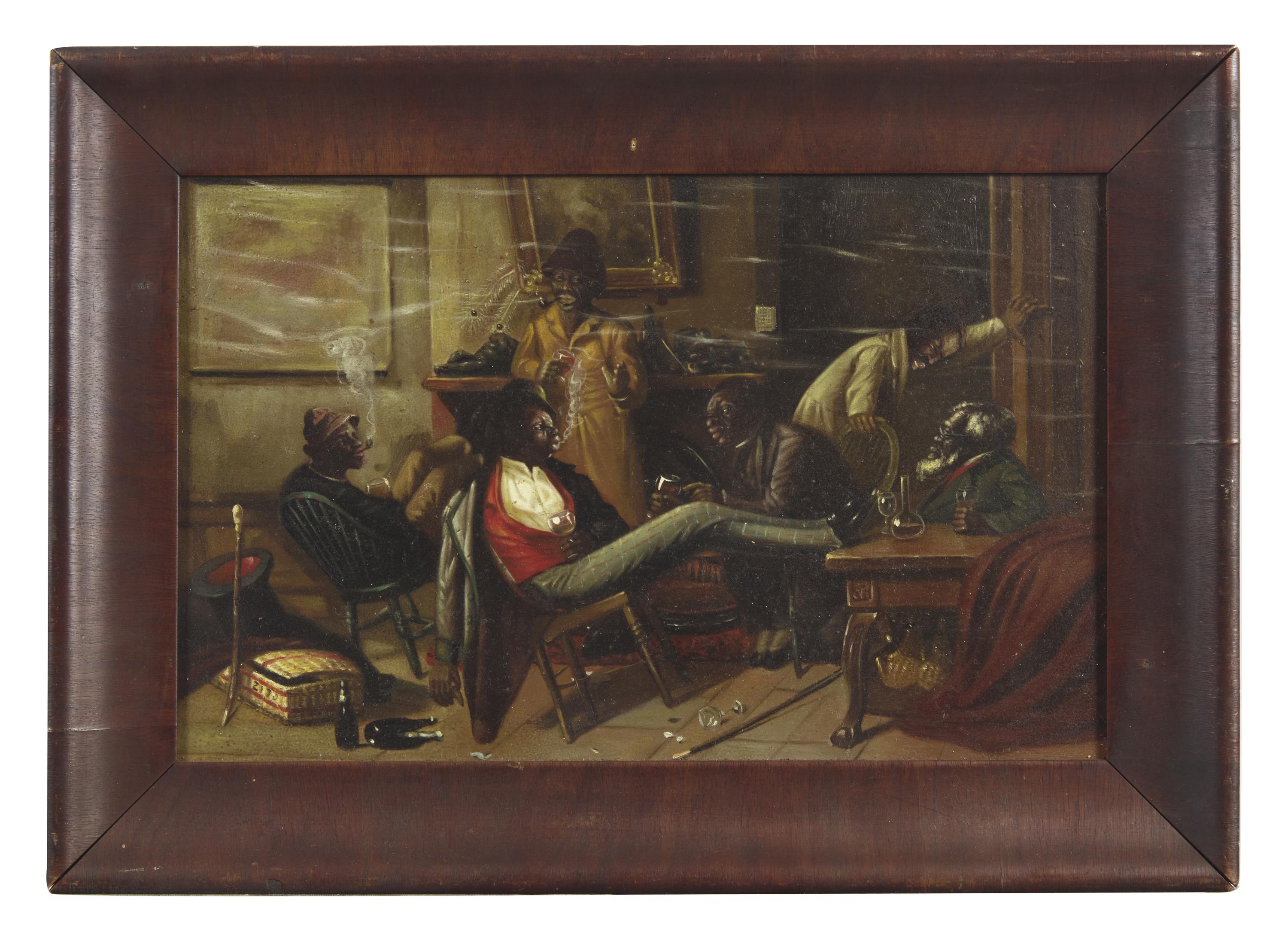 American School 19th Century, Drinking Scene