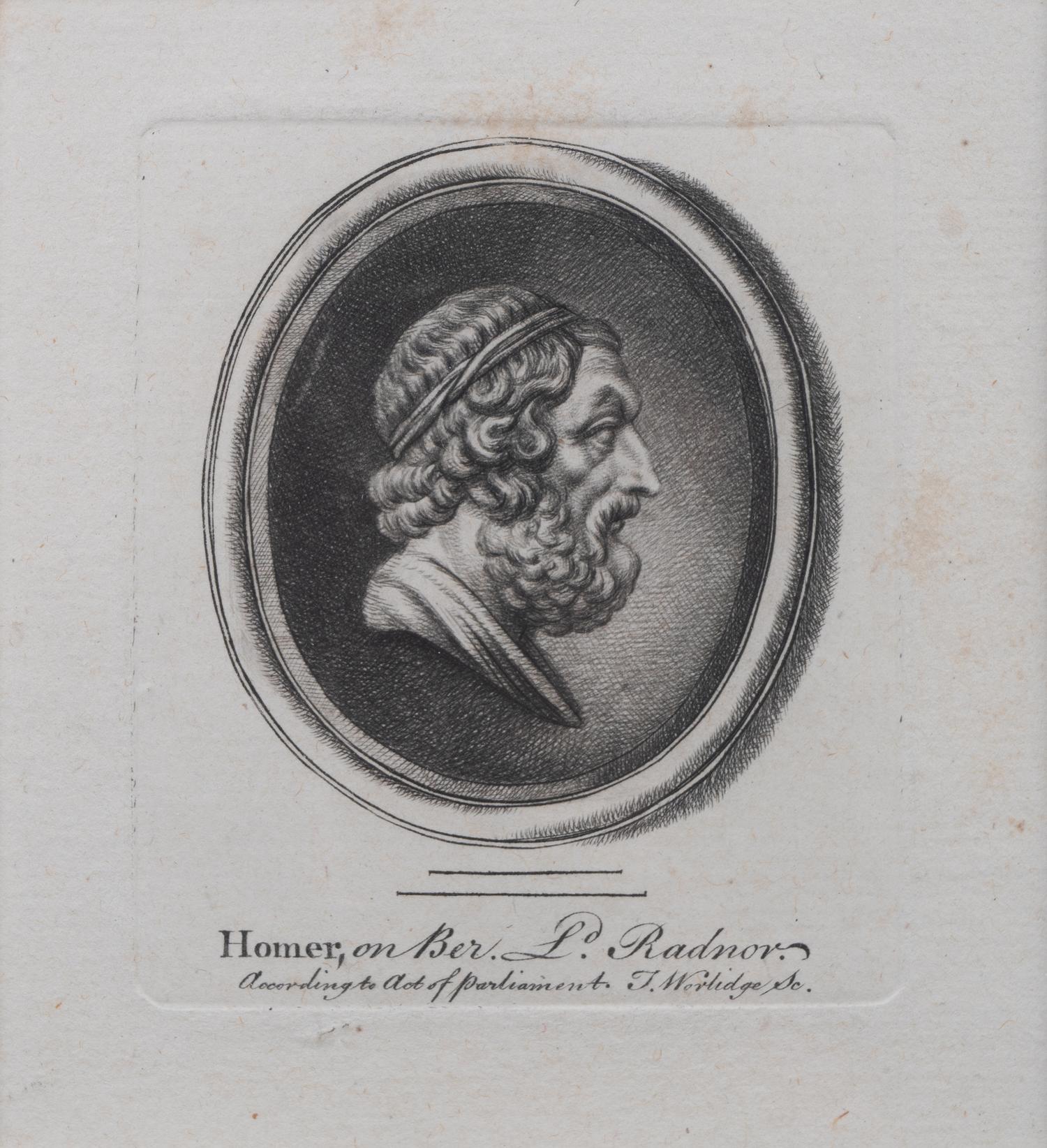 A Set of Six Grand Tour Engravings by Thomas Worlidge — 18TH CENTURY