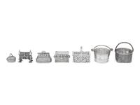 Seven Silver Decorative Articles