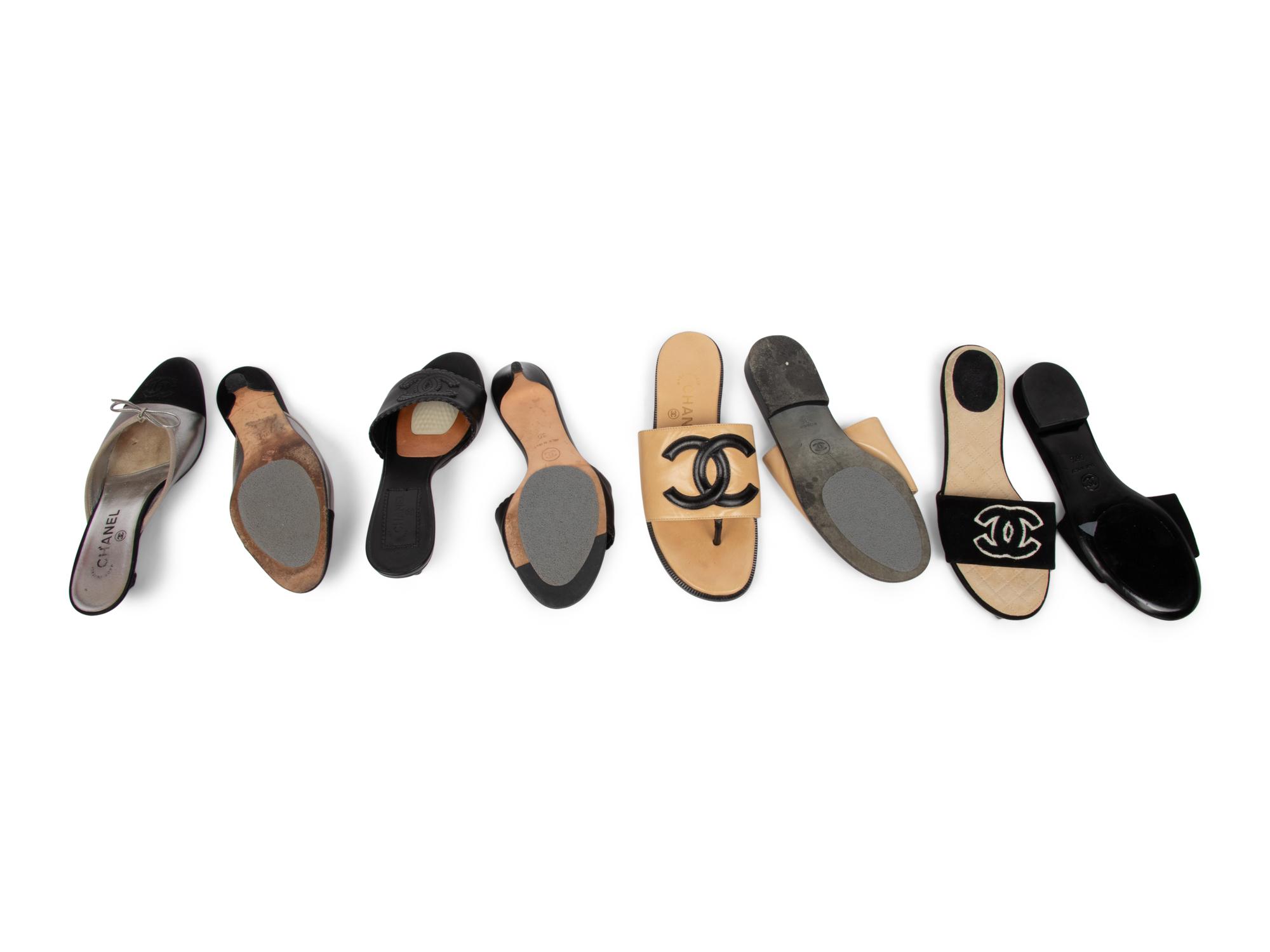 Four Pairs of Chanel Shoes, 2000-10s