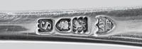 A Large Assembled English Silver Flatware Service