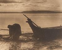 Edward S. Curtis (1868-1952) The Clam Digger, c. 1900