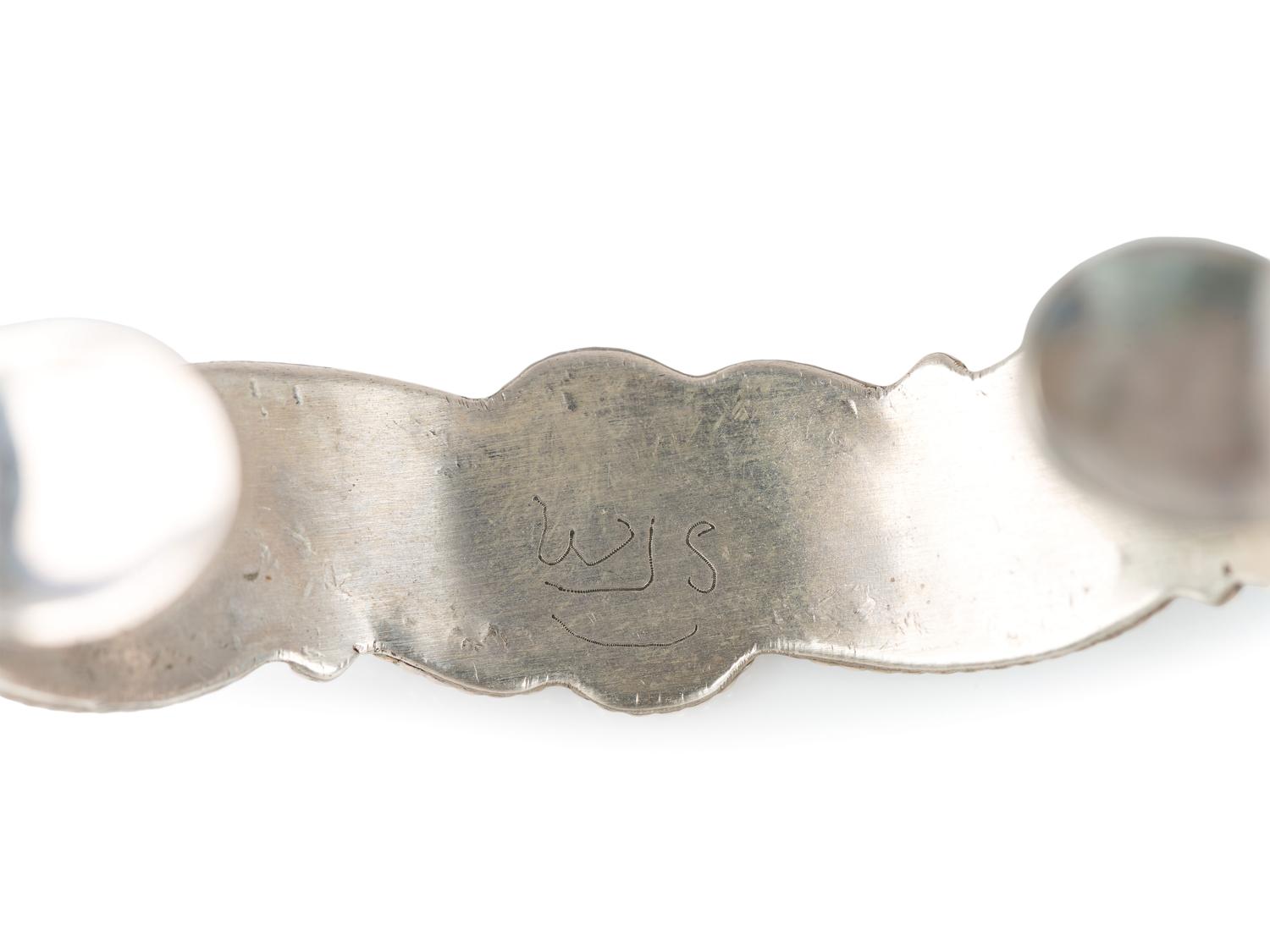 Zuni Silver and Channel Inlaid Turquoise Jewelry Suite