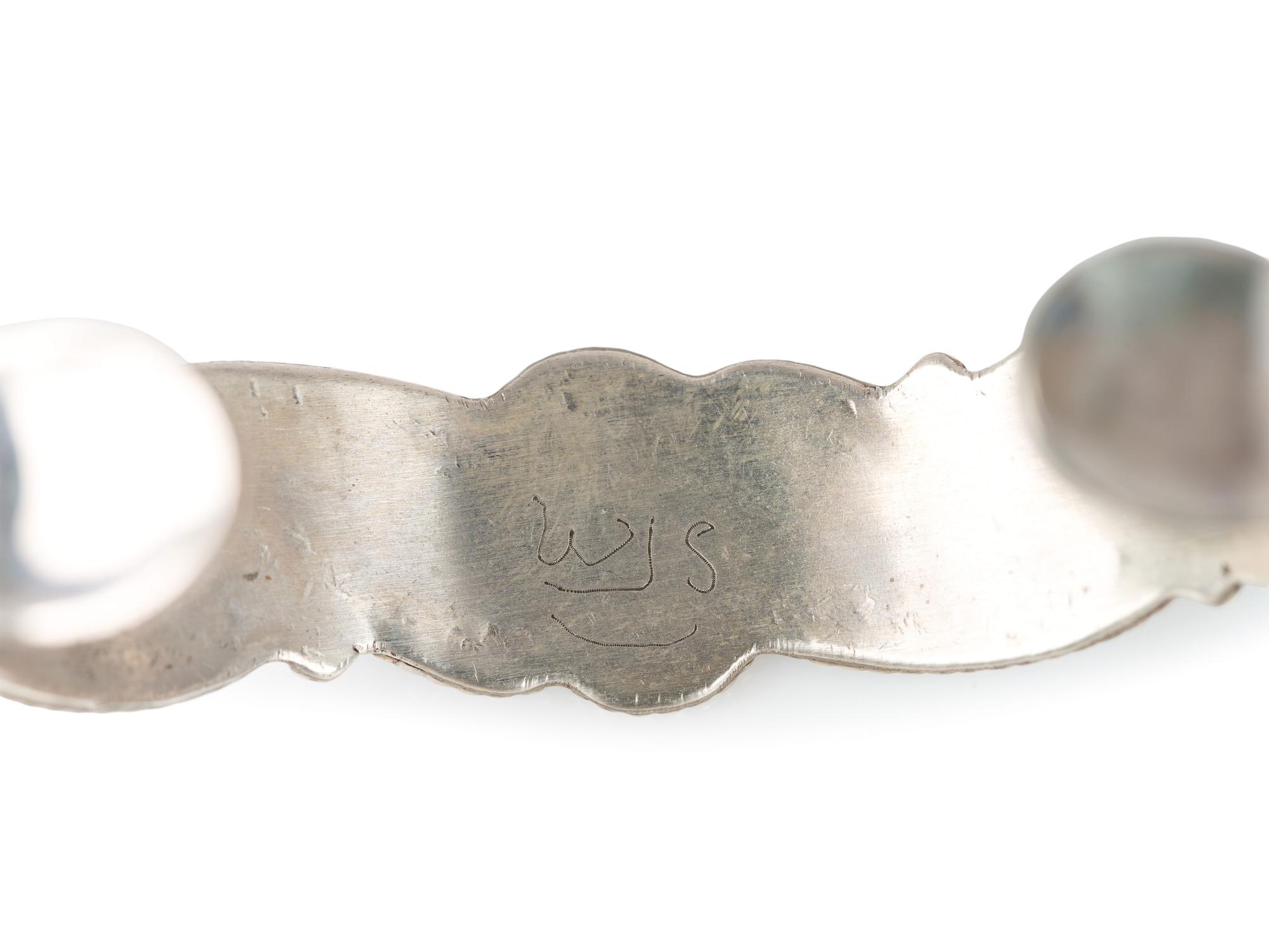 Zuni Silver and Channel Inlaid Turquoise Jewelry Suite