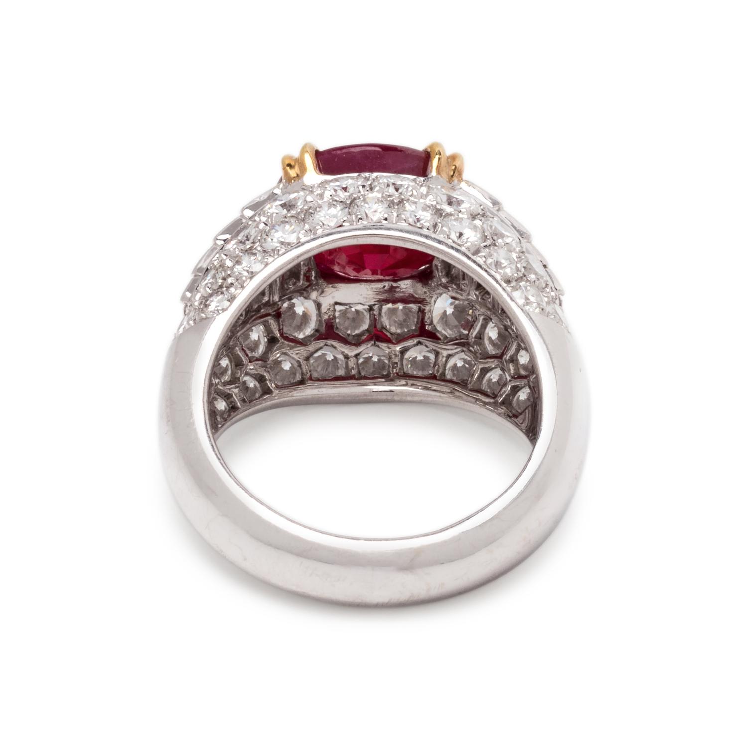 RUBY AND DIAMOND RING