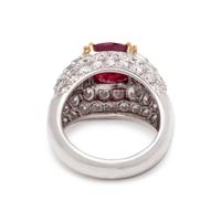 RUBY AND DIAMOND RING