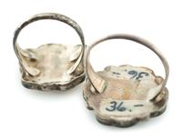 Zuni Shell and Turquoise Channel Inlay Floral Jewelry