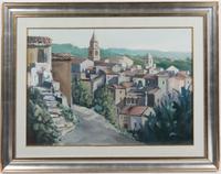 Giuseppe Pelosi, (Italian, 20th century), Scorcio di S. Bartolomeo, 1928