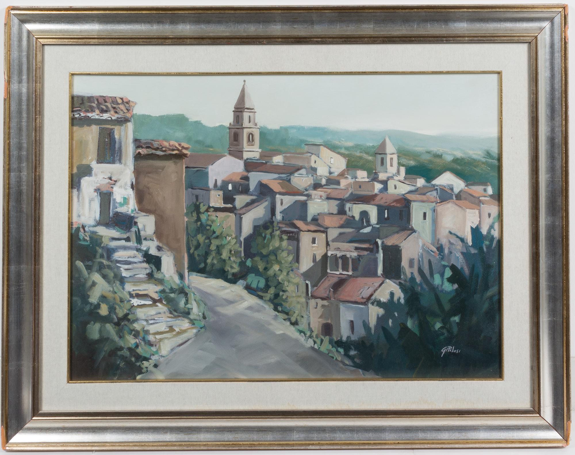 Giuseppe Pelosi, (Italian, 20th century), Scorcio di S. Bartolomeo, 1928
