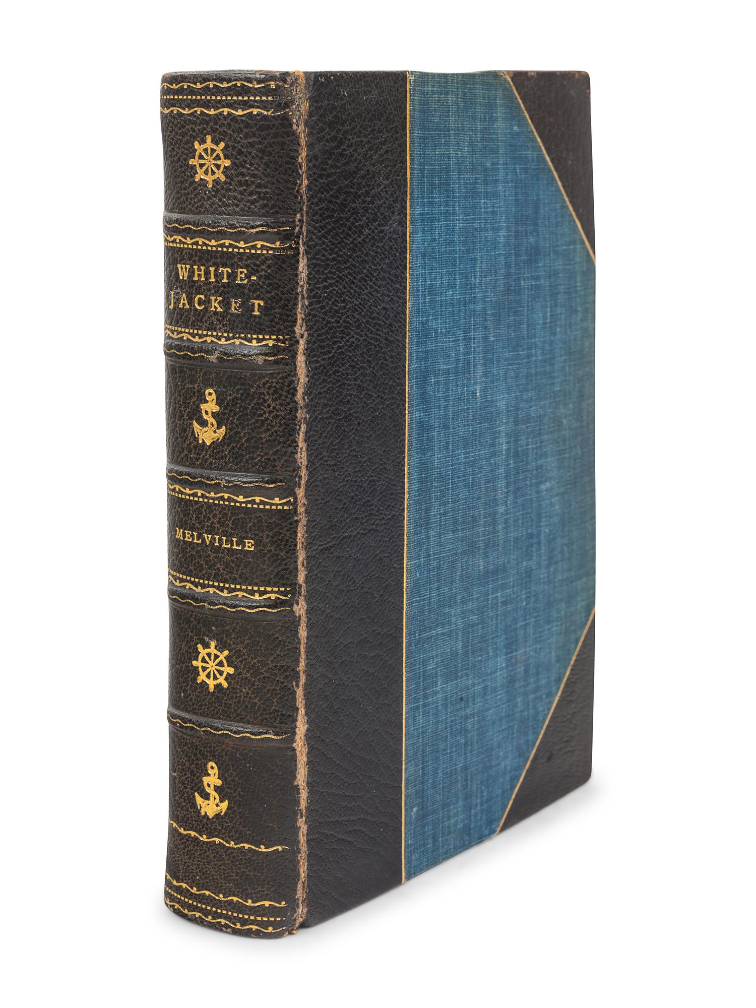 MELVILLE, Herman (1819-1891). White Jacket; or the World in a Man-of-War . New York: Harper, 1850.