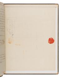 Preble, Edward (1761-1807). Autograph letter signed ("Edward Preble") to James Leander Cathcart, U.S. Frigate Constitution , Syracuse Harbor, 31 January 1804.