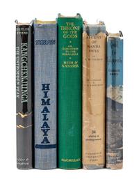[MOUNTAINEERING - HIMALAYAS]. A group of 37 works, including: