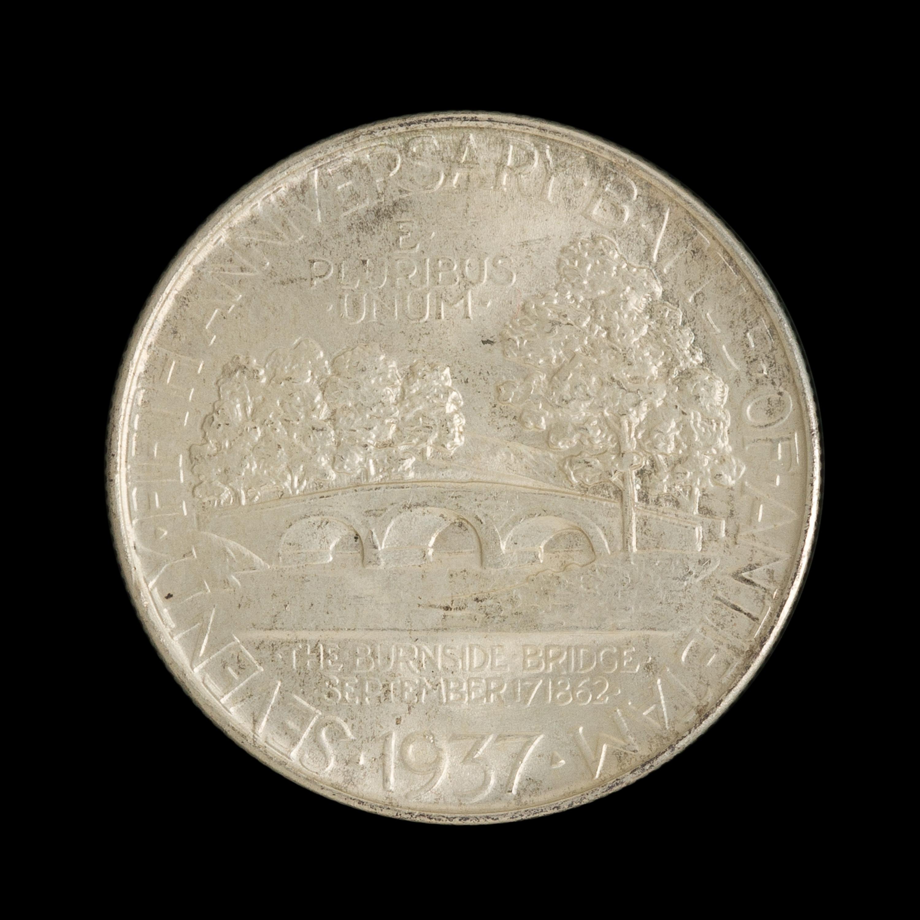 A United States 1937 Antietam Commemorative 50c Coin