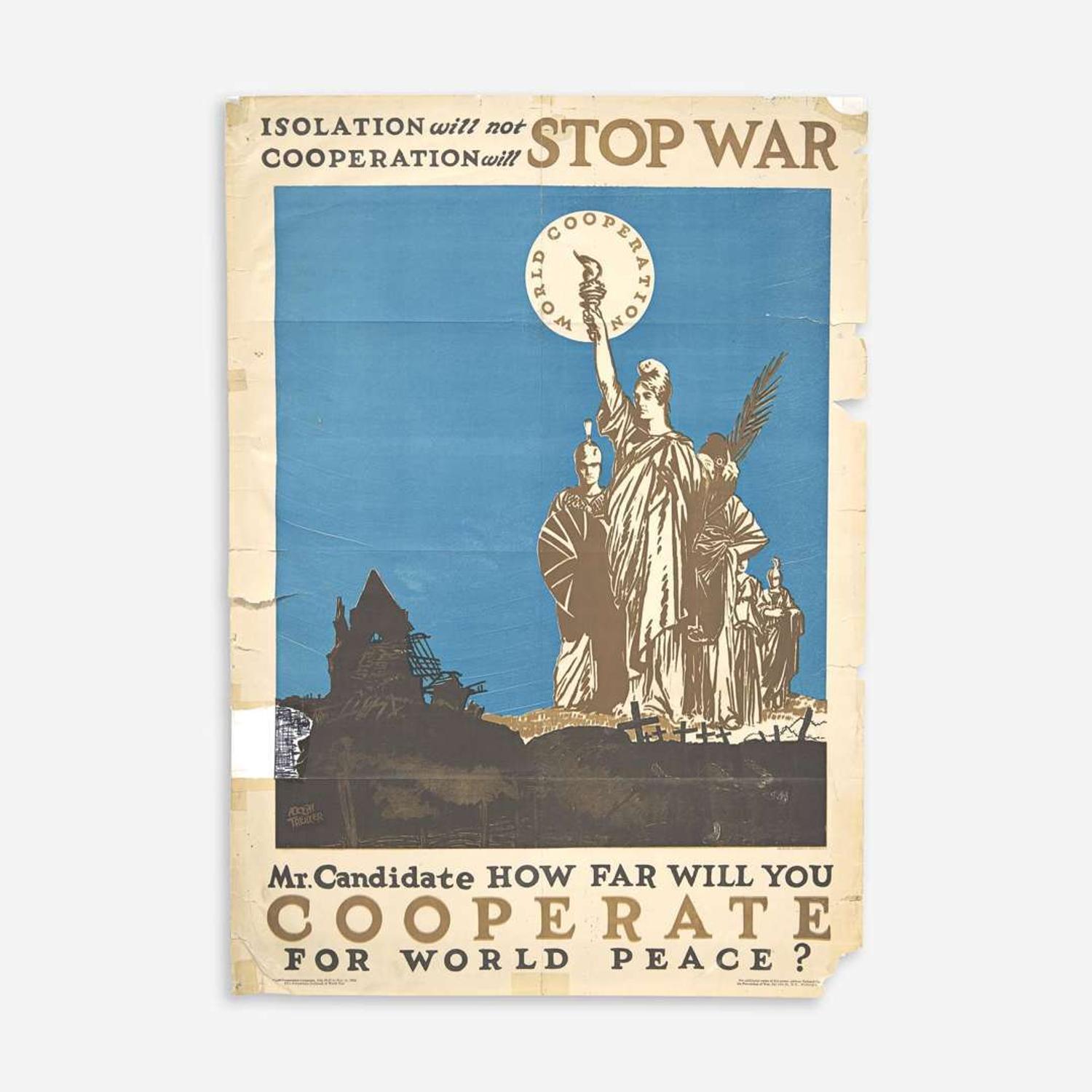 [Posters] [World War I] Group of 3 World War I-Related Posters